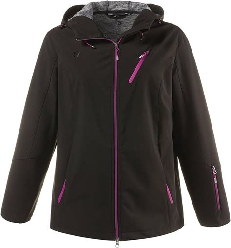 nike jacke damen schwarz große größen|Damen Große Größen Jacken .